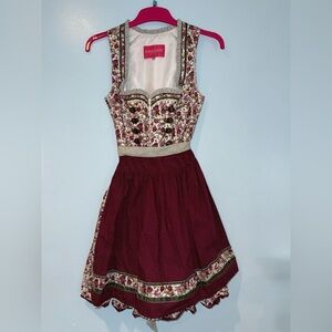 Krüger Floral Dirndl Dress